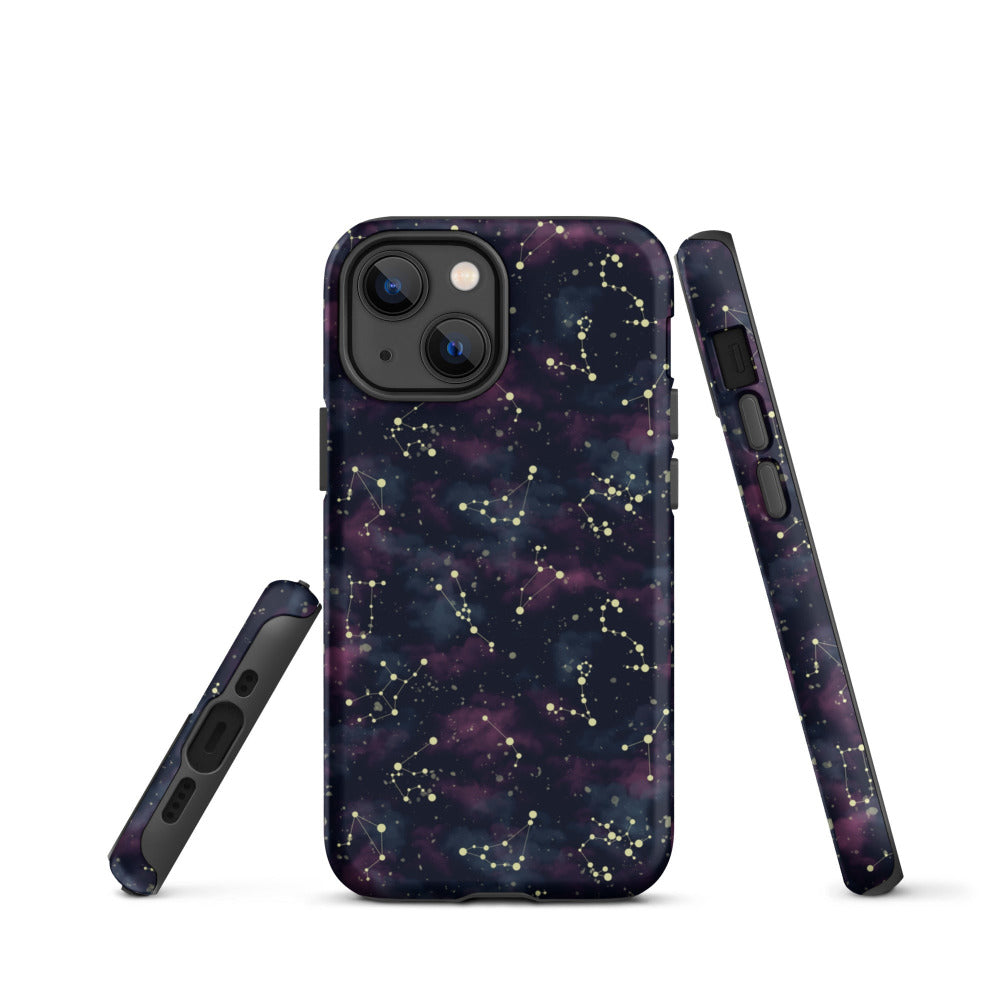 Star Constellations Tough Case for iPhone 13 mini - Matte Finish - https://ascensionemporium.net